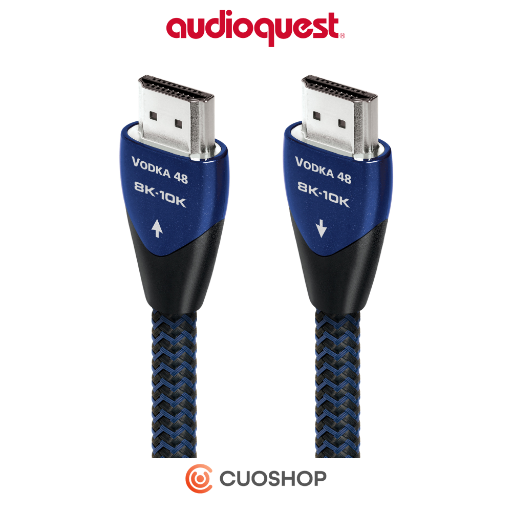 AudioQuest 오디오퀘스트 보드카 Vodka 48 HDMI 2.1 케이블 8K 지원 1M/2M/3M