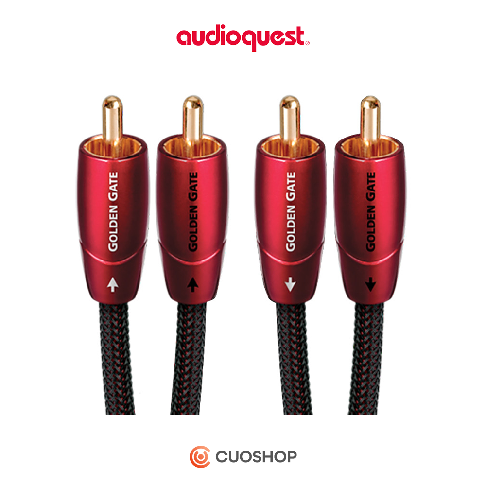 AudioQuest 오디오퀘스트 Golden Gate (RCA-RCA) 케이블 2.0M