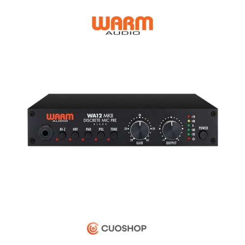 [리퍼/개봉] WARM AUDIO WA-12 Mk2 Black 웜오디오 WA12 1채널 프리앰프