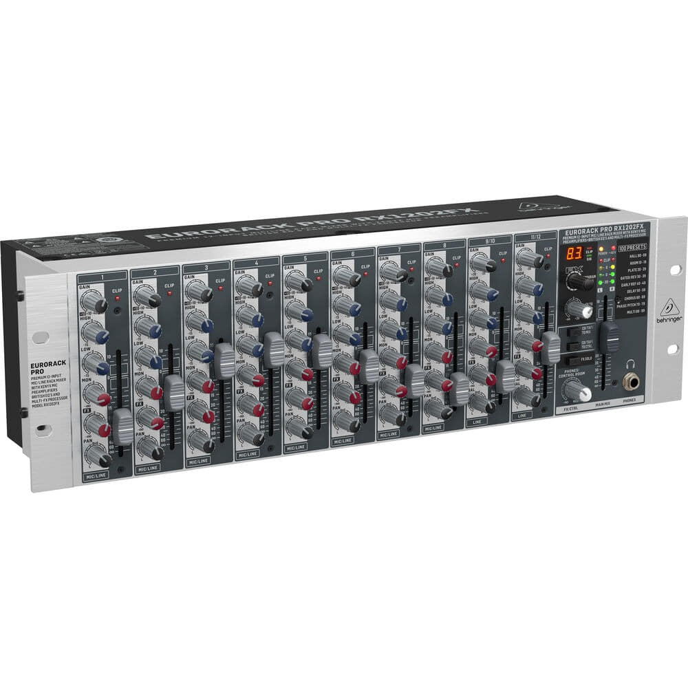 Behringer RX1202FX V2 12채널 이펙트 내장 믹서