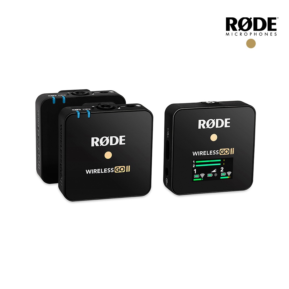 RODE Wireless GO 2 로데 와이어리스고 2채널 무선마이크