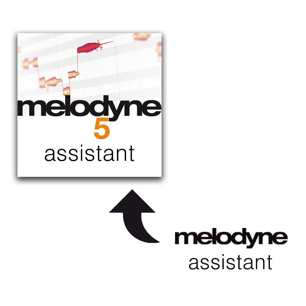 멜로다인 Melodyne 5 assistant Upgrade from assist