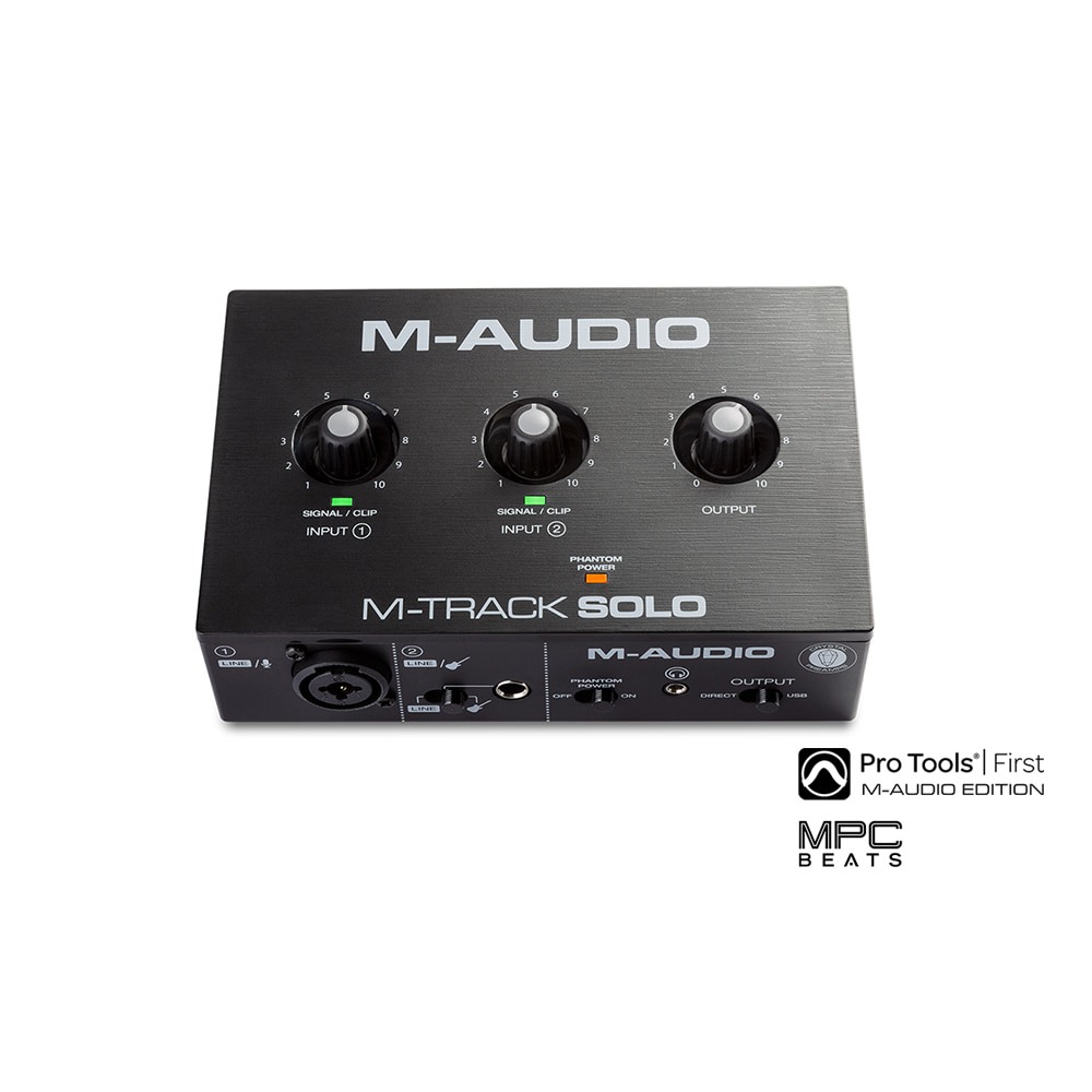 M-Audio M-Track Solo USB 엠오디오 엠트랙 솔로 오디오 인터페이스