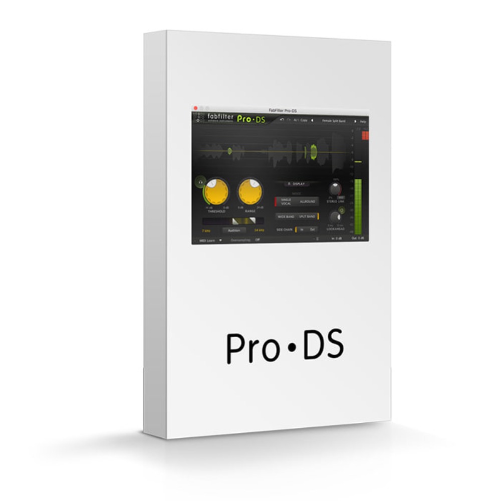 FabFilter Pro-DS 팹필터 디에서 플러그인 믹싱