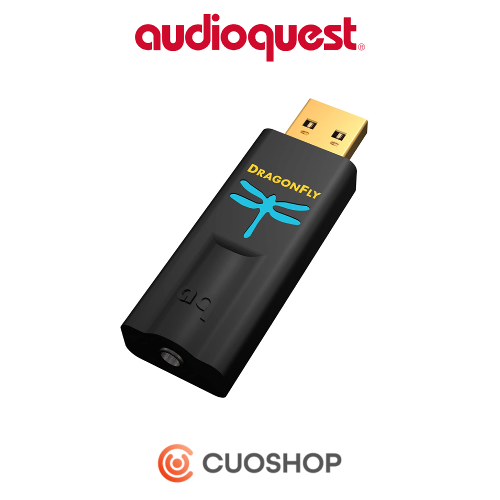 AudioQuest 오디오퀘스트 DragonFly Black 블랙 USB DAC 헤드폰 앰프