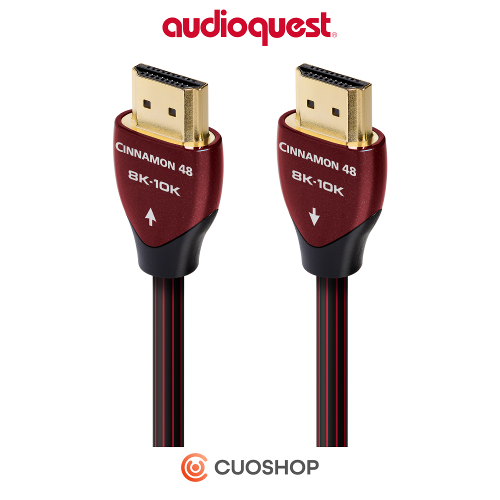 AudioQuest 오디오퀘스트 시나몬 Cinnamon 48 HDMI 2.1 케이블 8K 지원 1M/2M/3M/5M