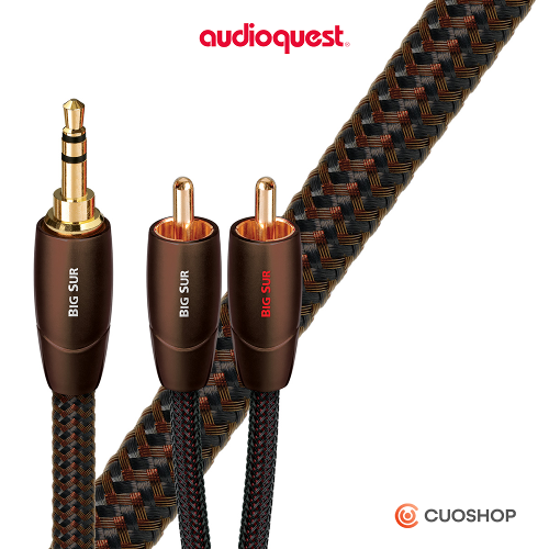 AudioQuest 오디오퀘스트 Big Sur (3.5mm-RCA) 케이블 0.15M