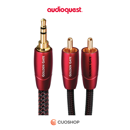 AudioQuest 오디오퀘스트 Golden Gate (3.5mm-RCA) 케이블 0.15M