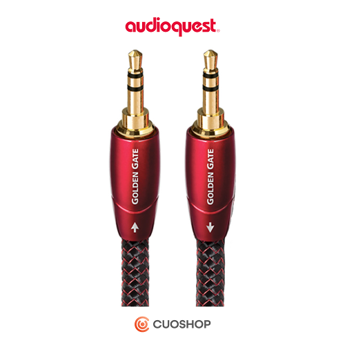 AudioQuest 오디오퀘스트 Golden Gate (3.5mm-3.5mm) 케이블 0.15M