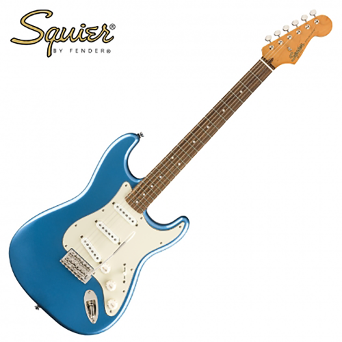 Squier 스콰이어 Classic Vibe 60s Stratocaster 일렉기타 Lake Placid Blue (LPB) 색상
