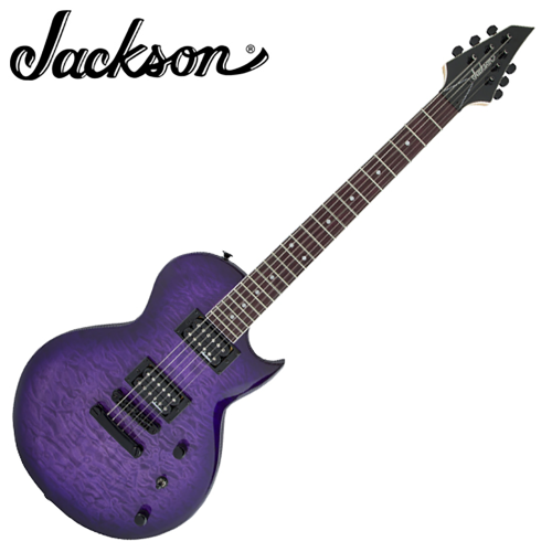 Jackson 잭슨 JS Series Monarkh SC JS22Q 일렉기타 Transparent Purple Burst 색상