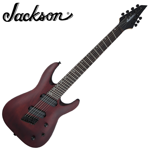Jackson 잭슨 X Series Dinky Arch Top DKAF7 MS 일렉기타 Stained Mahogany 색상