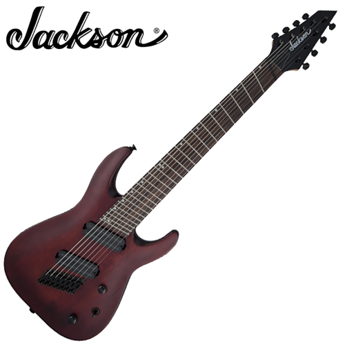 Jackson 잭슨 X Series Dinky Arch Top DKAF8 MS 일렉기타 Stained Mahogany 색상