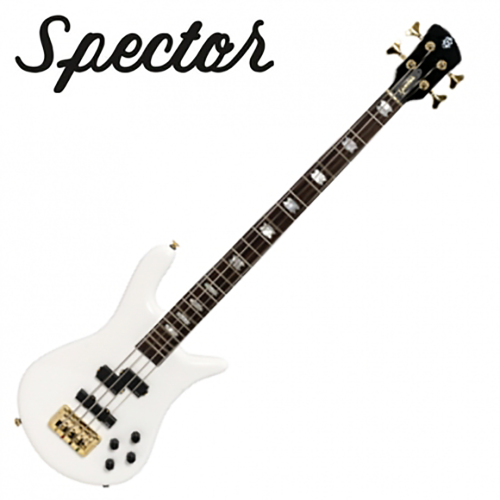 Spector 스펙터 베이스 EURO 4 Classic Solid White Gloss 색상
