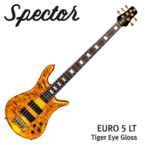 Spector 스펙터 베이스 Euro5 LT Tiger Eye Gloss 색상 5현