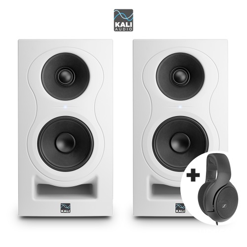 Kali Audio 칼리오디오 IN5 화이트 HD560S 패키지 1조(2통) 3Way 5인치