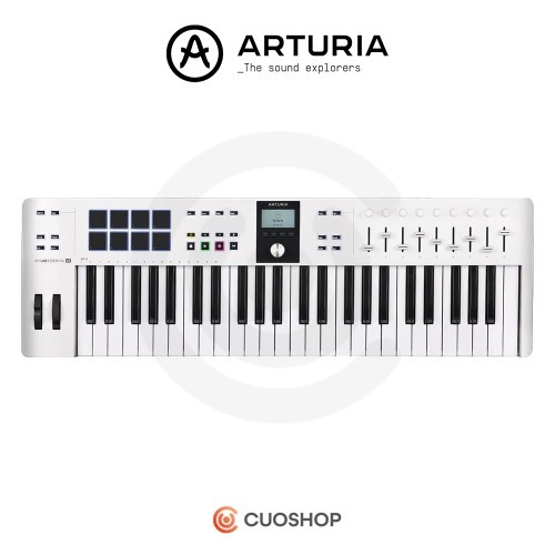ARTURIA KeyLab Essential 61 MK3 아투리아 키랩 에센셜 61건반 USB MIDI 마스터키보드 화이트