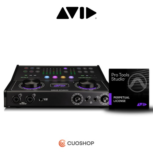 Avid 아비드 MBOX Studio 오디오 인터페이스 + Pro Tools Studio 영구버전 라이센스