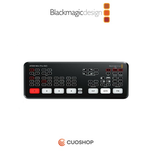 Blackmagic ATEM Mini Pro ISO 블랙매직 아템 미니 프로 ISO 비디오스위쳐 라이브 스트리밍