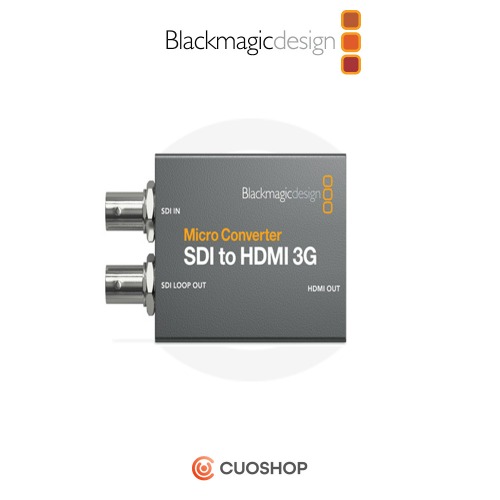 BlackMagic Micro Converter SDI to HDMI 3G 블랙매직 초소형 컨버터 어댑터포함
