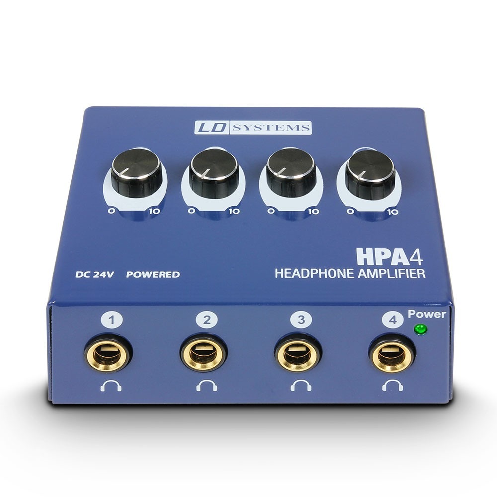 LD Systems HPA4 4채널 헤드폰 앰프 분배기 HPA
