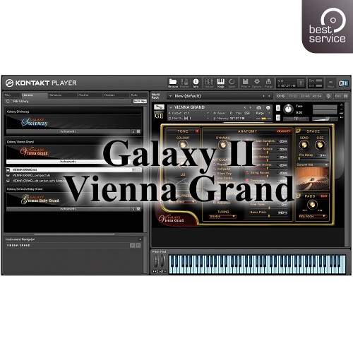 Best Service 가상악기 Galaxy II Vienna Grand 비엔나 그랜드 피아노 컬렉션